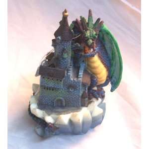  Dragon with Castle 