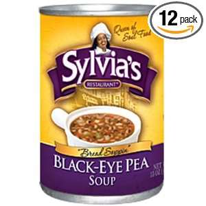 Sylvias Black Eye Pea Soup, 15 Ounce Grocery & Gourmet Food