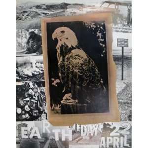   The American Eagle, 1970 by Robert Rauschenberg, 26x34