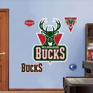  Milwaukee Bucks Logo Fathead NIB 
