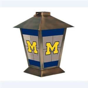   Wolverines NCAA Glass & Metal Candle Lantern (11)