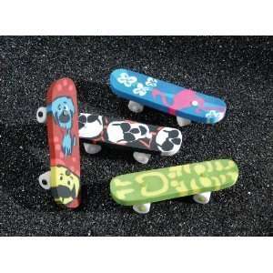  Raymond Geddes Skateboard Erasers (set of 4   one of each 