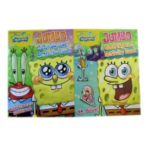 com Spongebob Squarepants 2pc Coloring & Activity Books   Spongebob 