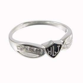 NEW Womens LDS Spanish Ster. Silver HLJ Bow CTR Ring  