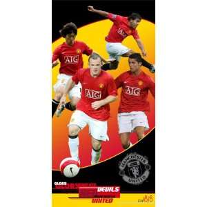  EPL MANCHESTER UNITED TEAM OFFICIAL BEACH TOWEL
