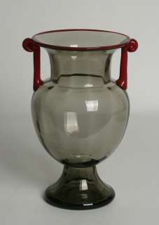 Early Italian Murano Glass Vase/ Martinuzzi Venini/ Italy Venetian 