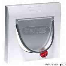 Staywell Cat Flap white 4 way lockable or magnetic  
