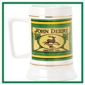    Nostalgic Hefty 28 oz John Deere Stein New 