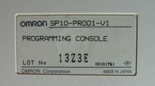 SP10 PR001 V1 Omron PRO 01 Hand Held Programming Console  