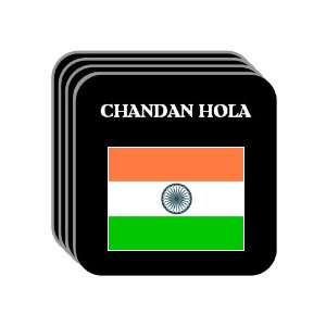  India   CHANDAN HOLA Set of 4 Mini Mousepad Coasters 