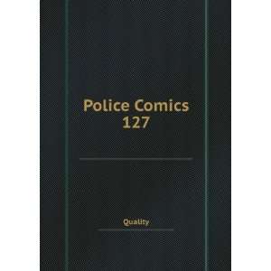  Police Comics 127 Quality Books