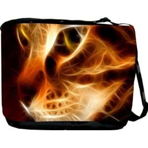  Rikki KnightTM Fire Tiger Messenger Bag   Book Bag 