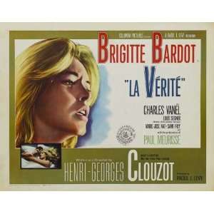   30x40 Brigitte Bardot Charles Vanel Paul Meurisse