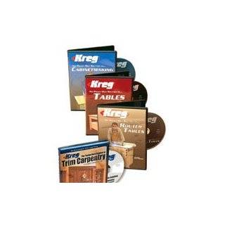 KREG JIG   DELUXE 4 PACK DVDS by Kreg