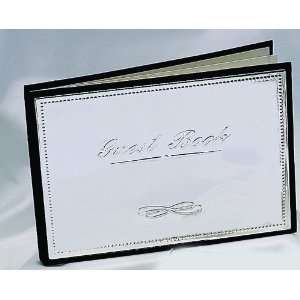  SILVER PLATED GUEST BOOK