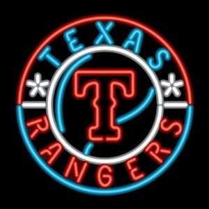  Texas Rangers Official MLB Bar/Club Neon Light Sign 