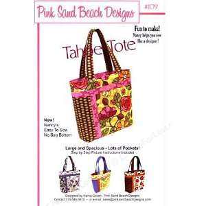  Pink Sand Beach Tahoe Tote Bag Sewing Pattern Everything 