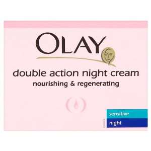  Olay Double Action Night Cream   Sensitive 50ml Beauty