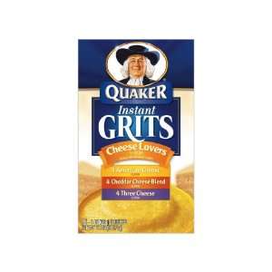Quaker Instant Grits Cheese Lovers Flavor 12 Servings  