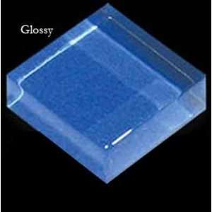 Mirage Tile Glass Mosaic Plain Color 5/8 x 4 Lake Blue Glossy Ceramic 
