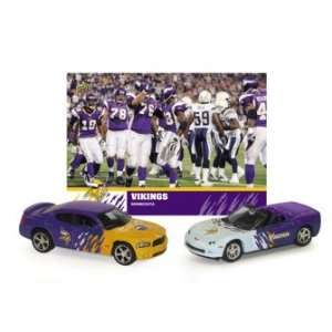  2008 UD NFL Charger/Corvette w/Card Minnesota Vikings 