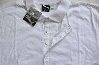 Puma UM Mens Chalayan Split Neck Polo shirt white M 885446558793 