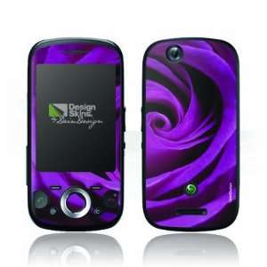  Design Skins for Sony Ericsson Zylo   Purple Rose Design 