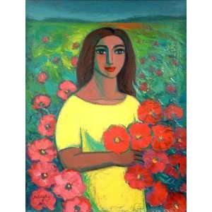  Woman Amid the Flowers (2004)