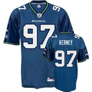  Kerney Youth Jersey Reebok Blue Replica #97 Seattle Seahawks Jersey