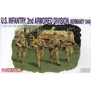   6120 1/35 US Infantry 2nd Armored Div Normandy 44 (4) Toys & Games