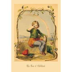  Vintage Art Tear of Childhood   07286 5