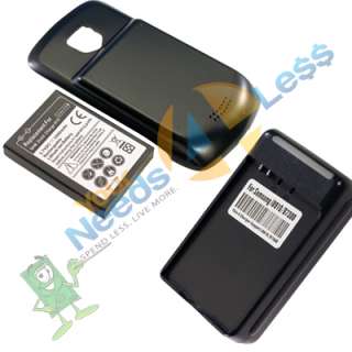  3500mAH extended battery Samsung Droid Charge i510 + Cover + Charger