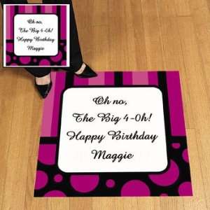 com Personalized Simply Sassy Floor Cling   Party Decorations & Floor 