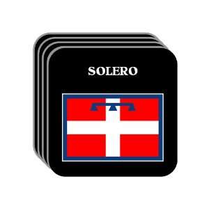   Region, Piedmont (Piemonte)   SOLERO Set of 4 Mini Mousepad Coasters