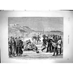  1879 Afghan War Football Match Soldiers Khelat I Gilzai 