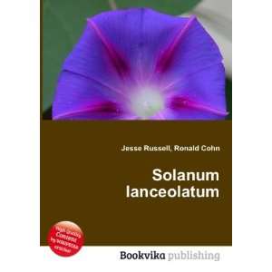  Solanum lanceolatum Ronald Cohn Jesse Russell Books