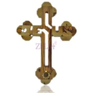  22cm Jesus Olive Wood Cross With Holy Soil Everything 