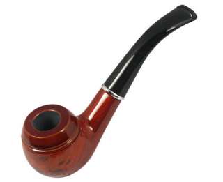 Wooden Smoking pipe Tobacco Cigar pipe with filter XTH  