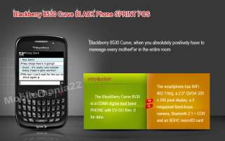 BlackBerry Curve 8530   Black (Unlocked) Smartphone  