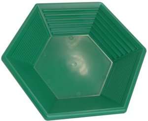 JOBE Hex Gold Pan 15 Green Durable Plastic Smart Pan Design  