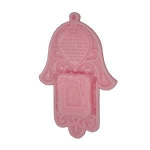  Soap on a Rope hand made Hamsa Hand Soap   Pink 