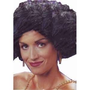  Black Curly Hollywood Glamour Wig