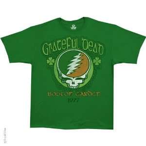  Grateful Dead Shamrock 77 T Shirt (Green), XL Sports 