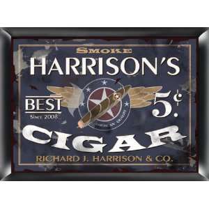  Personalized Patriot Cigar Pub Sign Patio, Lawn & Garden