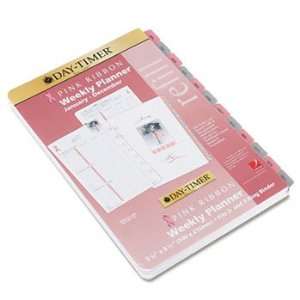  Day Timer® Pink Ribbon Two Page per Week Organizer Refill 