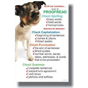 Sniff Out Mistakes   Learn to Proofread   Classroom Motivational 