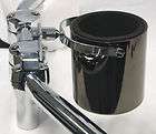 Chrome Motorcycle Insulated Drink Cup Can Holder w/Adju