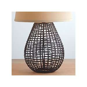  Pasha Basketwork Table Lamp Base