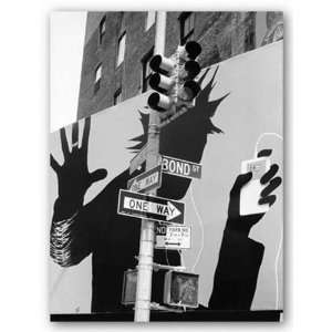  Bond Street Billboard by Henri Silberman 31.5x23.5 Art 