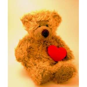  13 Smooches the Bear with Valentine Heart plush Toys 